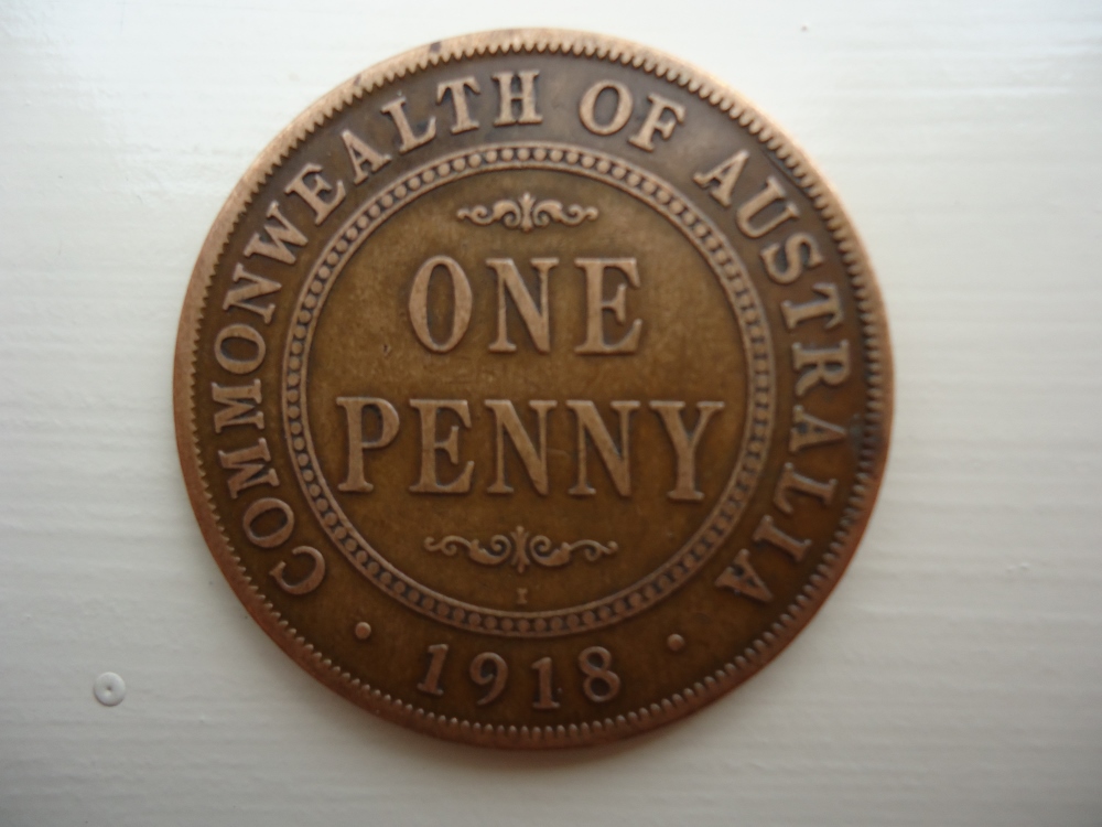 1918-Australian-Penny---Grade